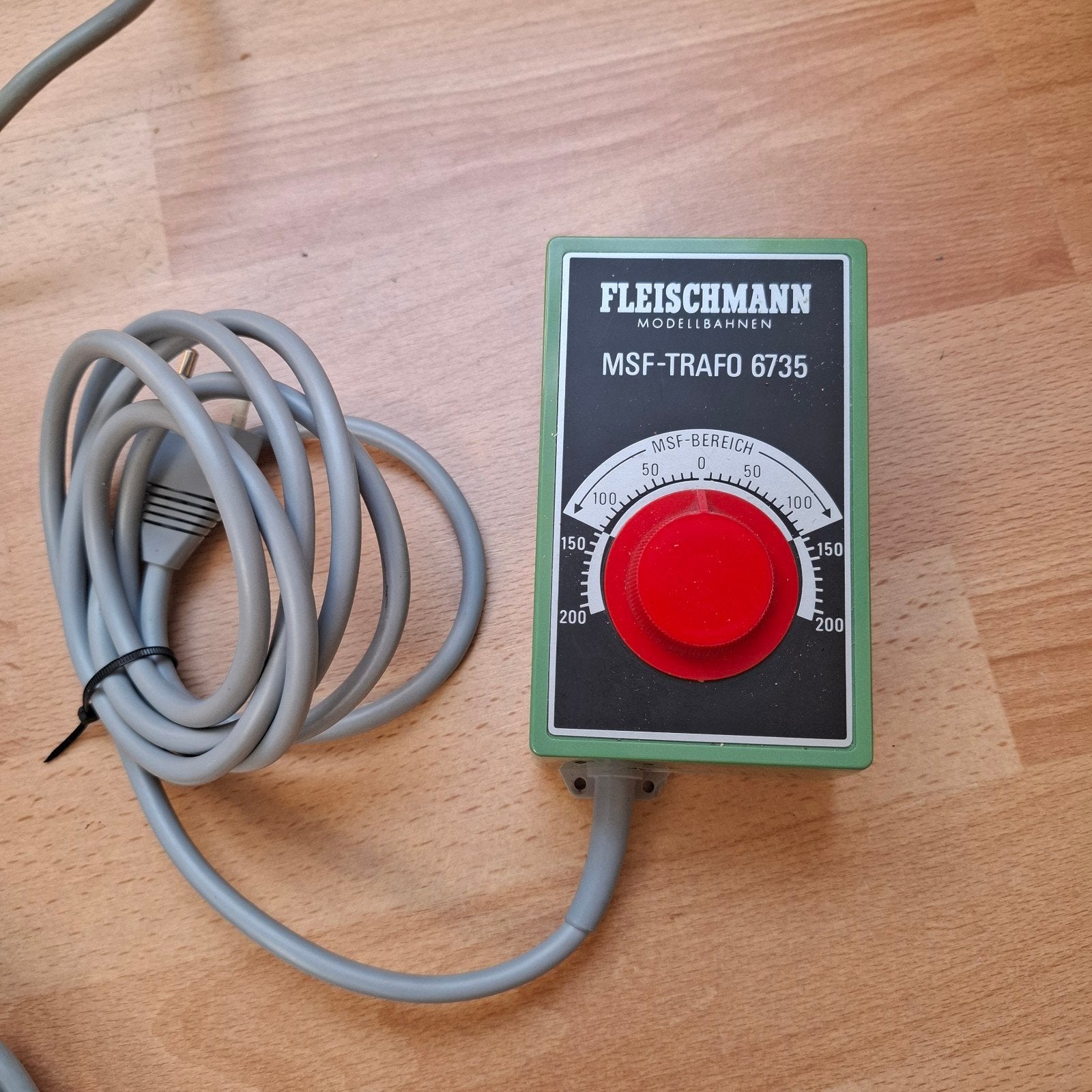 Fleischmann trafo 6735, Hobby en Vrije tijd, Modeltreinen | H0, Transformator of Voeding, Gebruikt, Gelijkstroom, Fleischmann