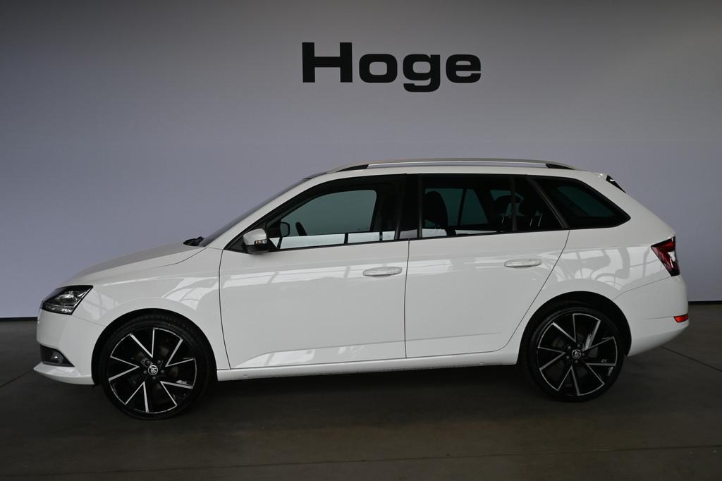 Skoda Fabia Combi 1.0 TSI Business Edition Clima Cruise Appl, Auto's, Voorwielaandrijving, Stof, Gebruikt, Origineel Nederlands