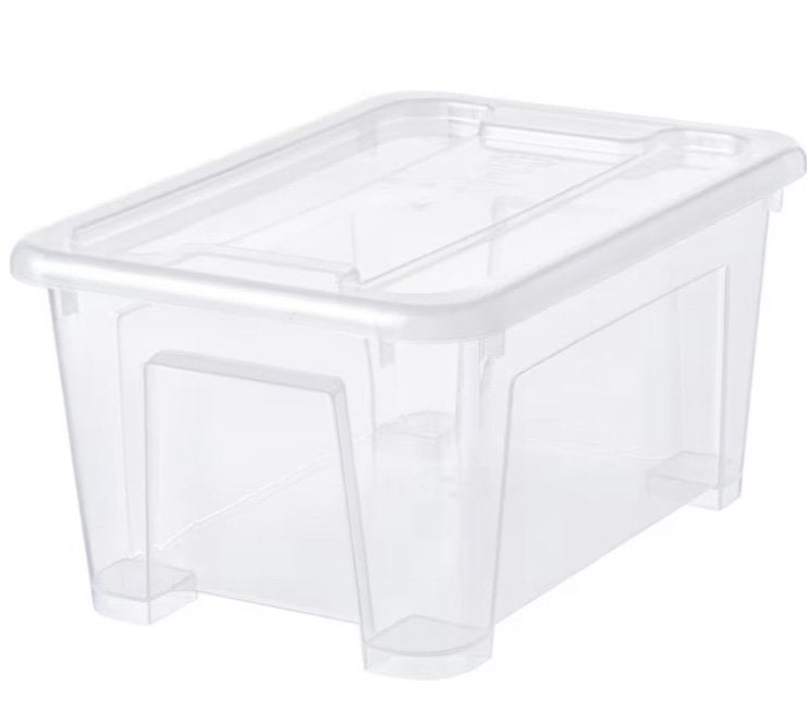 Samla bak met deksel, Doe-het-zelf en Verbouw, Kratten en Dozen, Ophalen, Ikea, Doos, Ikea
