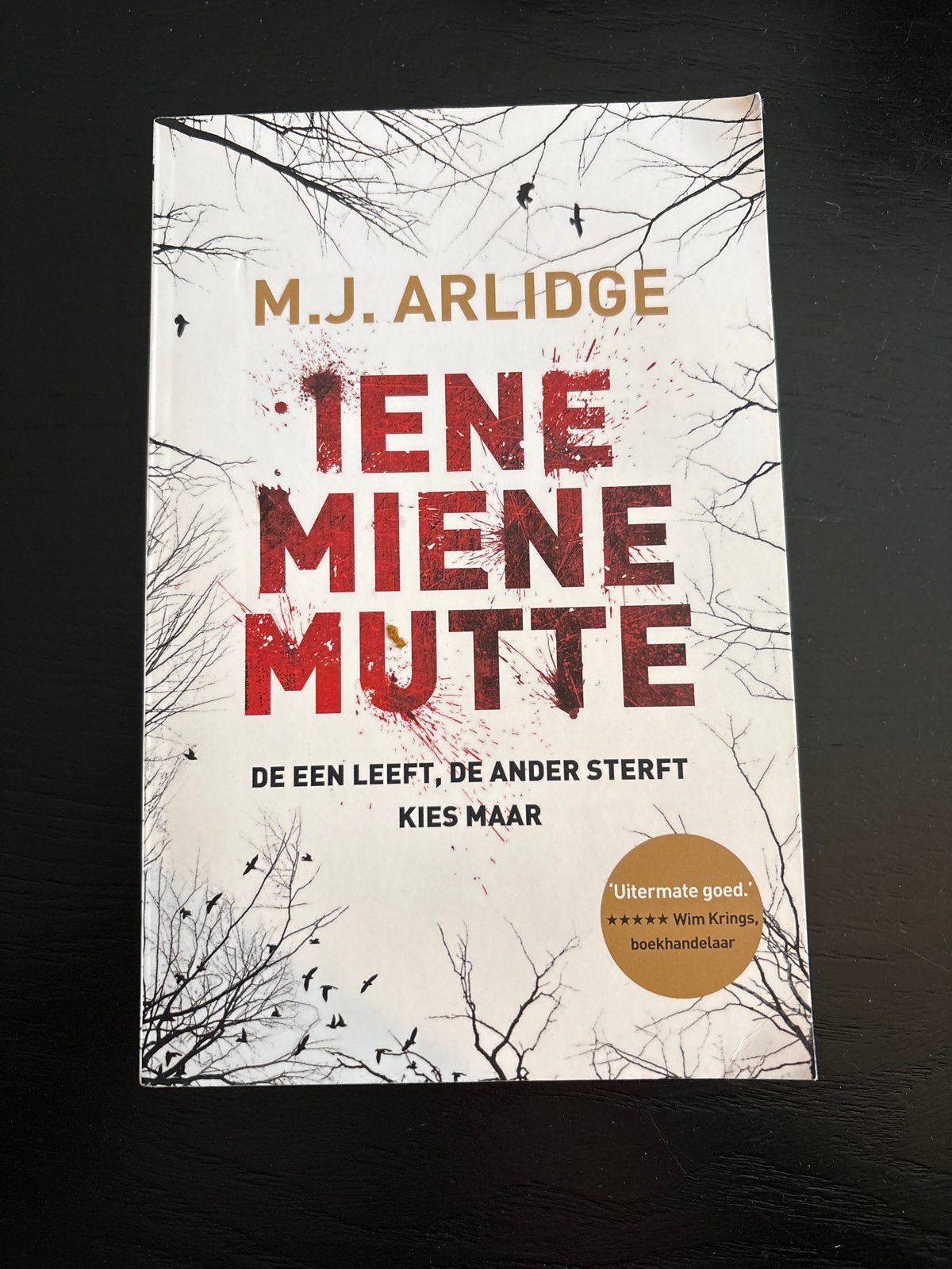 Iene Miene Mutte - M.J. Arlidge (Thriller), Boeken, Thrillers, Ophalen of Verzenden, Gelezen, Europa overig