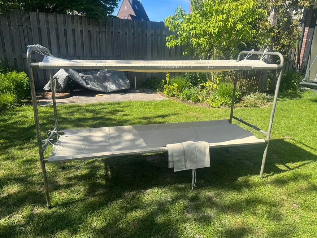 Holtkamper stapelbed (retro) met stevige hangmatjes, Ophalen, Gebruikt