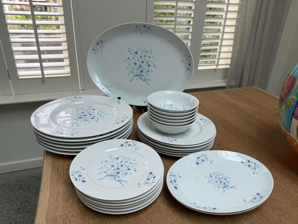 Prachtig servies Limoges porselein 27 delig, Ophalen of Verzenden