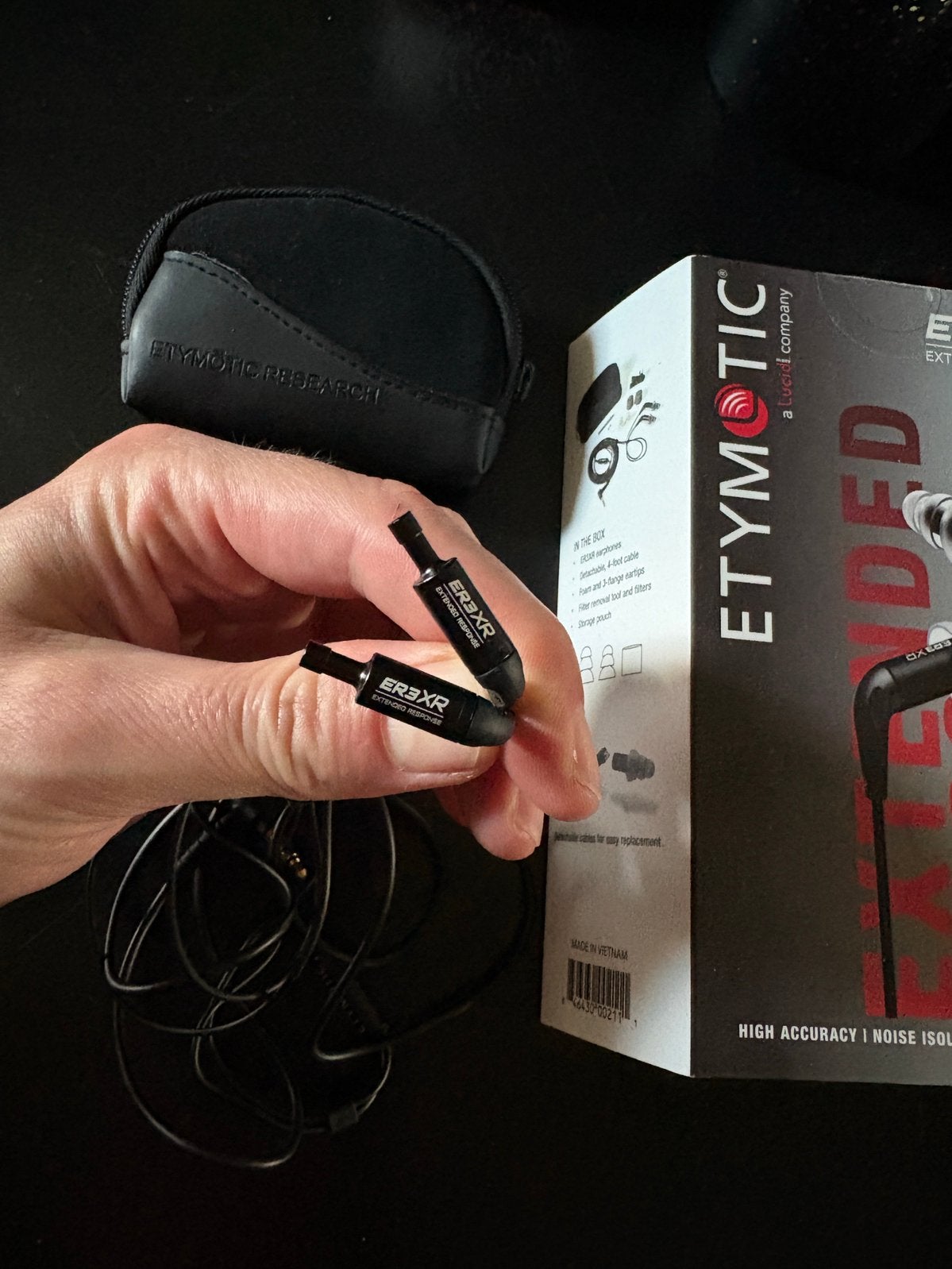 Etymotic Research ER3XR (als nieuw), Overige merken, In-ear, Ophalen of Verzenden, Zo goed als nieuw