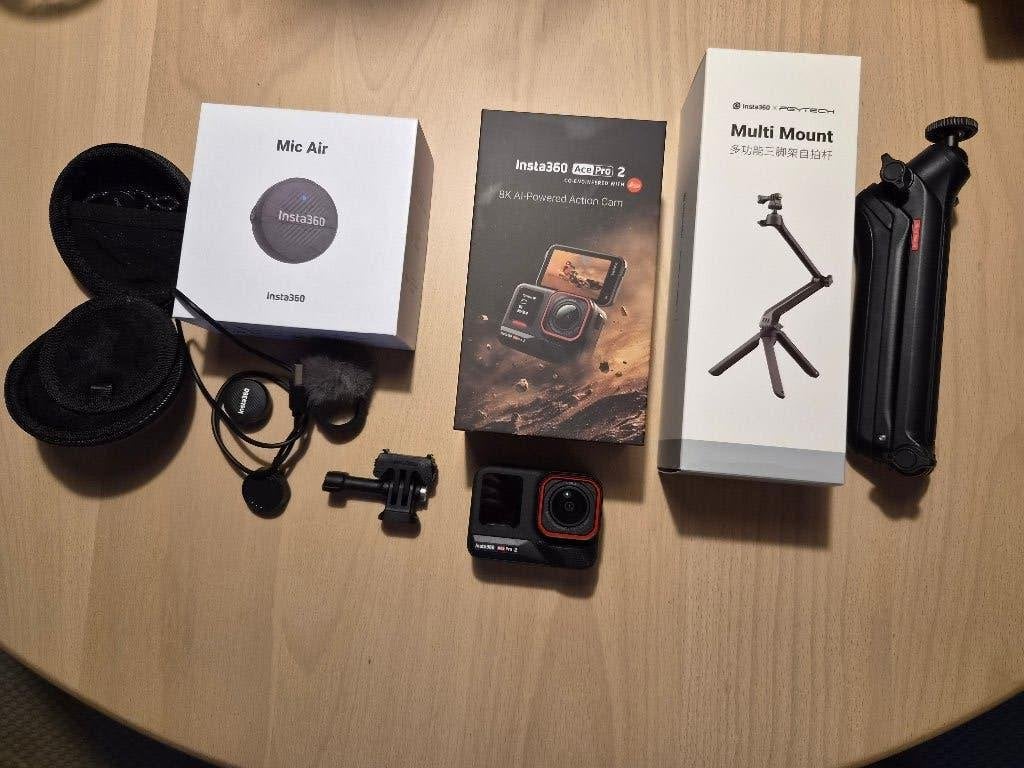 Insta 360 ace pro 2, Audio, Tv en Foto, Ophalen of Verzenden, Zo goed als nieuw, Overige merken
