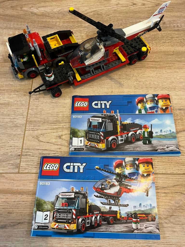 Lego - 60183 Heavy Cargo Transport, Compleet, City, Lego, Ophalen of Verzenden