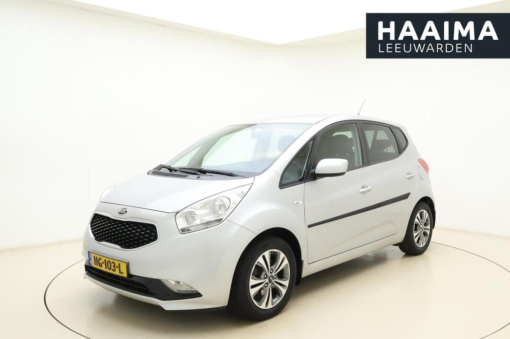 Kia Venga 1.4 CVVT DynamicPLusLine | Trekhaak | Navigatie |, Auto's, Voorwielaandrijving, Stof, Gebruikt, Euro 6