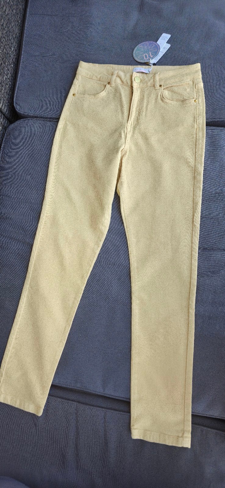 Coster Copenhagen, Nieuw met prijskaa, dames broek, EU 38, Maat 38/40 (M), Beige, Nieuw, Ophalen of Verzenden