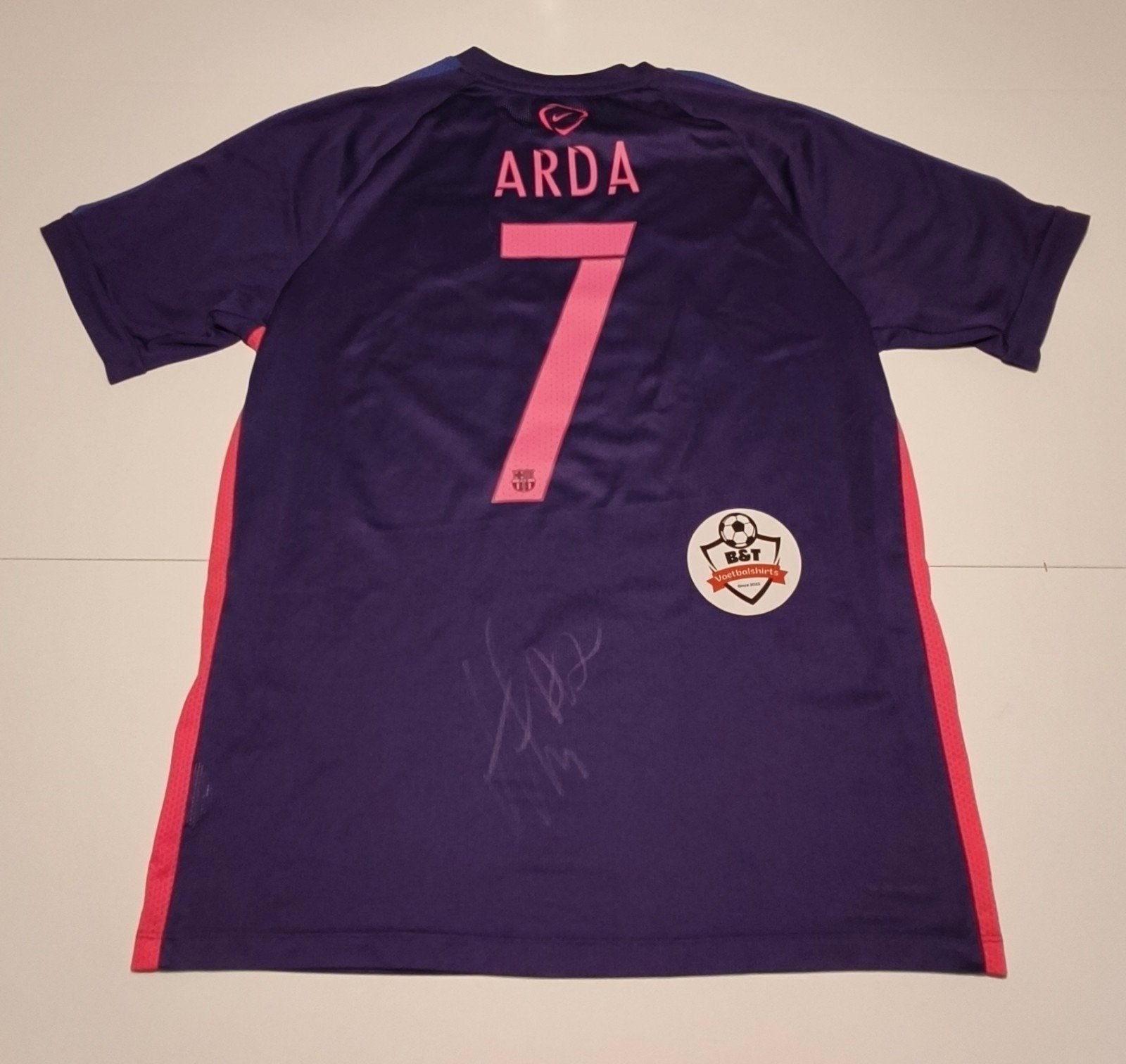 Gesigneerd FC Barcelona Shirt 2016/17 – Arda Turan #7, Buitenlandse clubs, Shirt, Verzenden, .