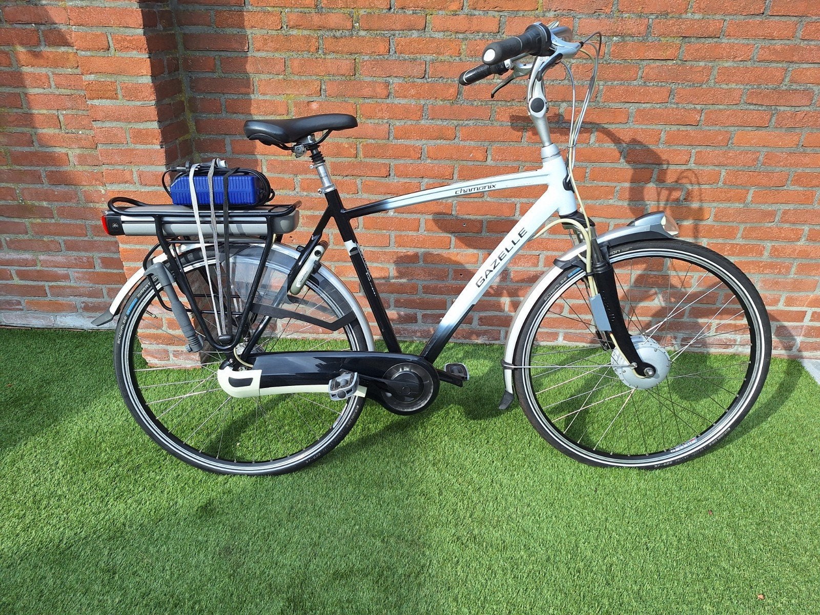 Gazelle Chamonix Xtrainnergy 57cm, zeer goede accu, innergy, Ophalen, Zo goed als nieuw, 50 km per accu of meer, 55 tot 59 cm