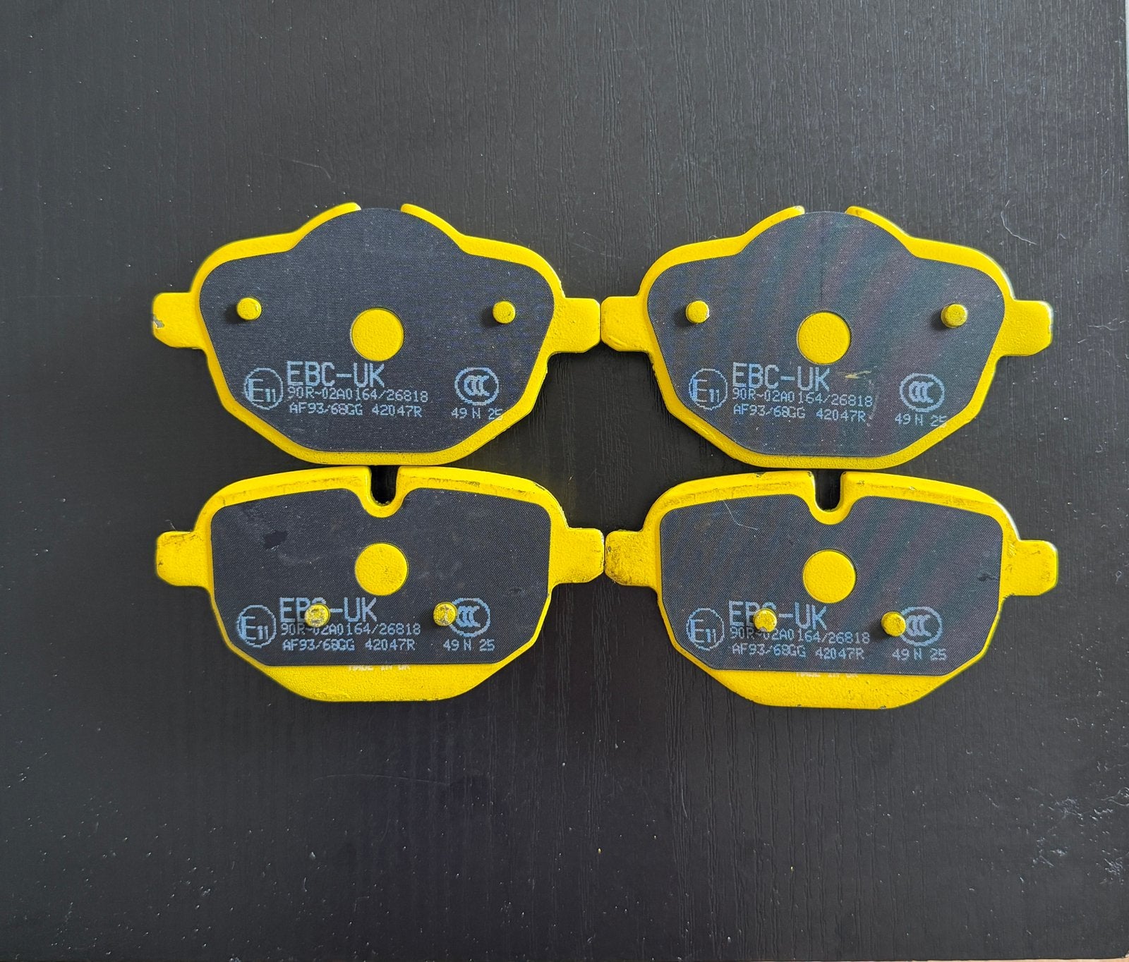 Remblokkenset EBC Yellowstuff DP42047R, Ophalen of Verzenden, Nieuw