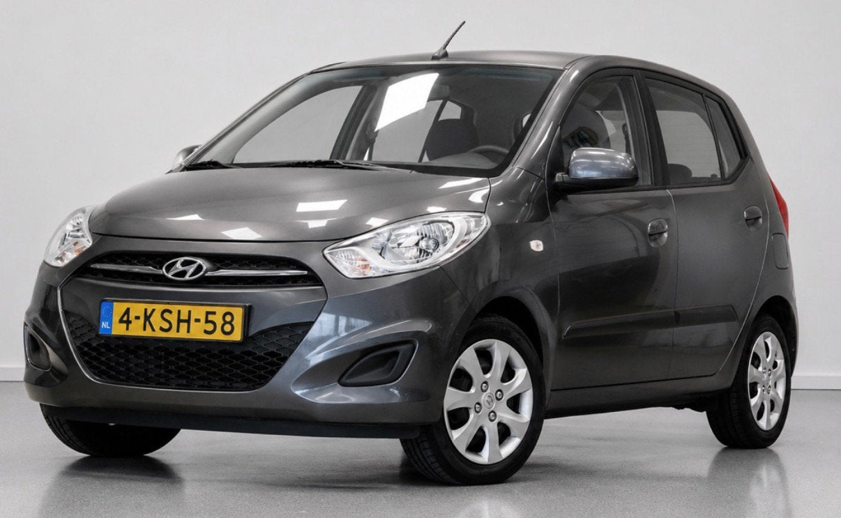 Hyundai i10 1.25 I 5DR AUT 2014 Grijs, Auto's, 4 cilinders, Origineel Nederlands, Particulier, I10