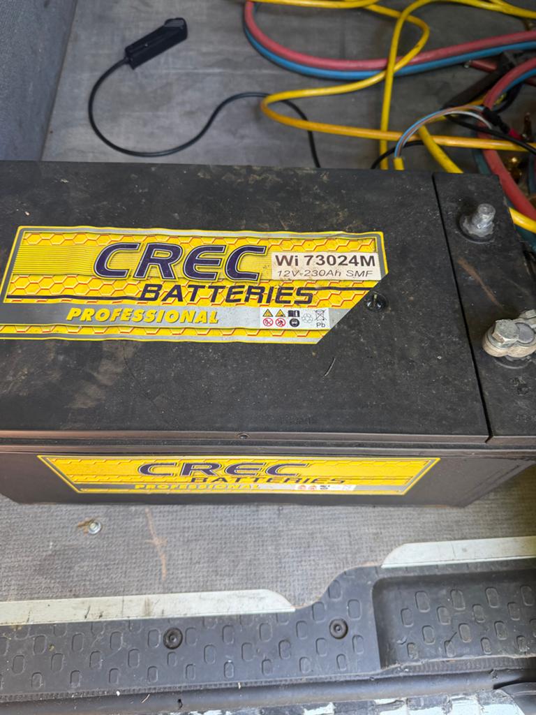 CREC Professional Accu 12V-230Ah SMF, Auto-onderdelen, Accu's en Toebehoren, Ophalen of Verzenden, Gebruikt, Universele onderdelen