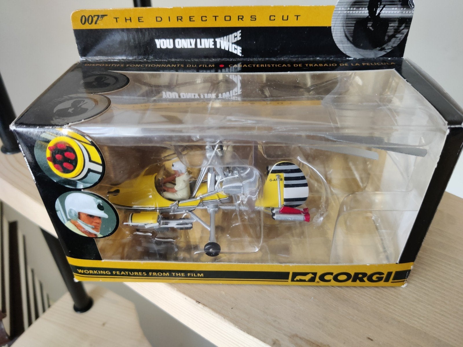 Corgi 007 James Bond You Only Live Twice Helikopter, Overige merken, 1:50 of kleiner, Overige typen, Nieuw