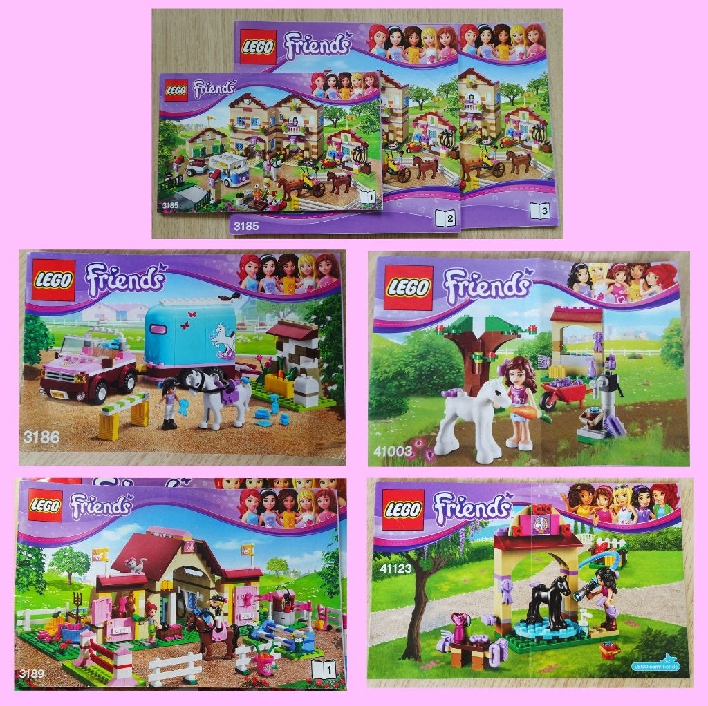 SUMMERTIME : LEGO FRIENDS Paarden - 5 sets - schattig, Kinderen en Baby's, Compleet, Lego, Friends, Ophalen of Verzenden