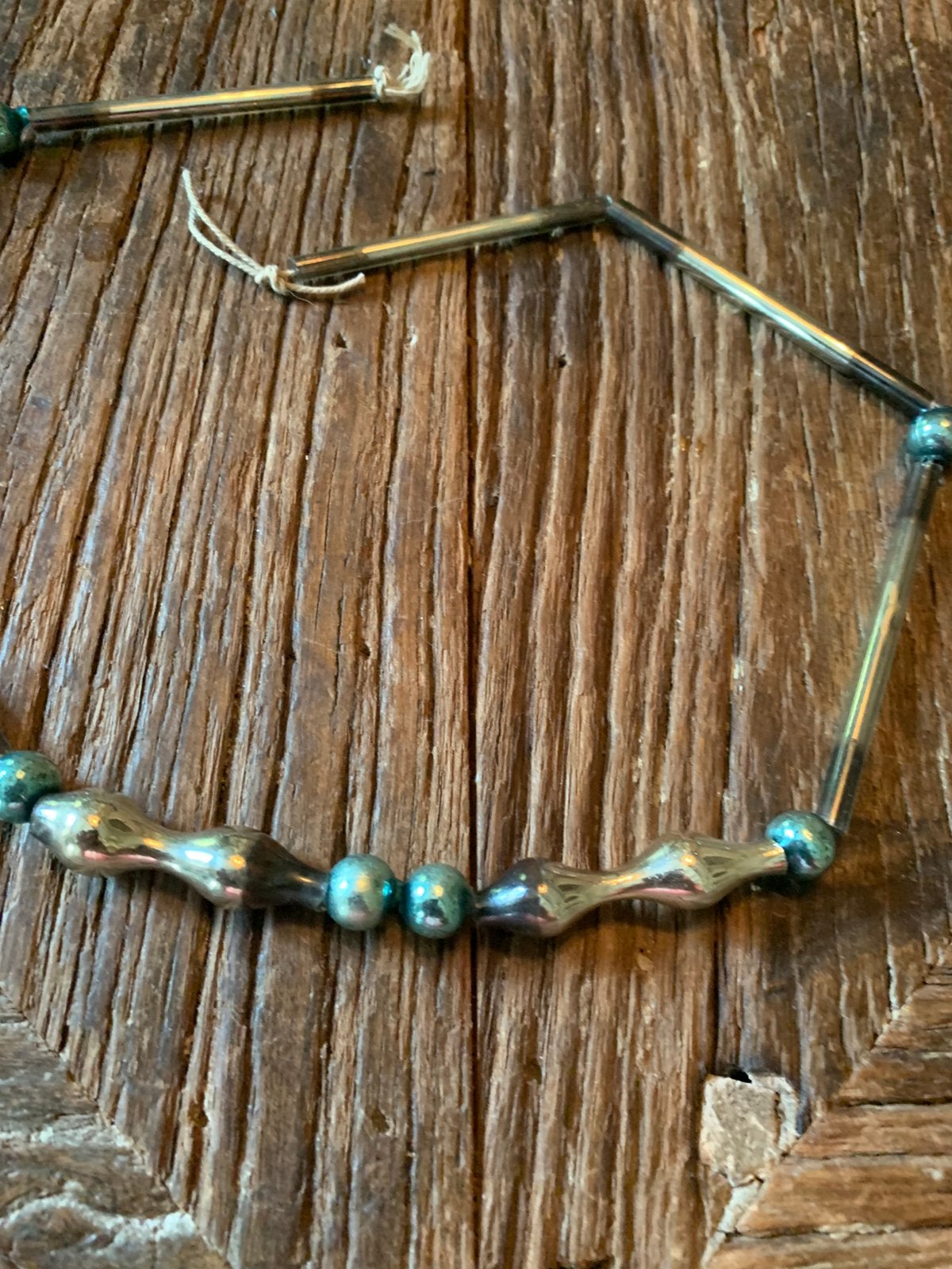 Kerst quirlandes kralenketting, T, Ophalen of Verzenden, Zo goed als nieuw, N