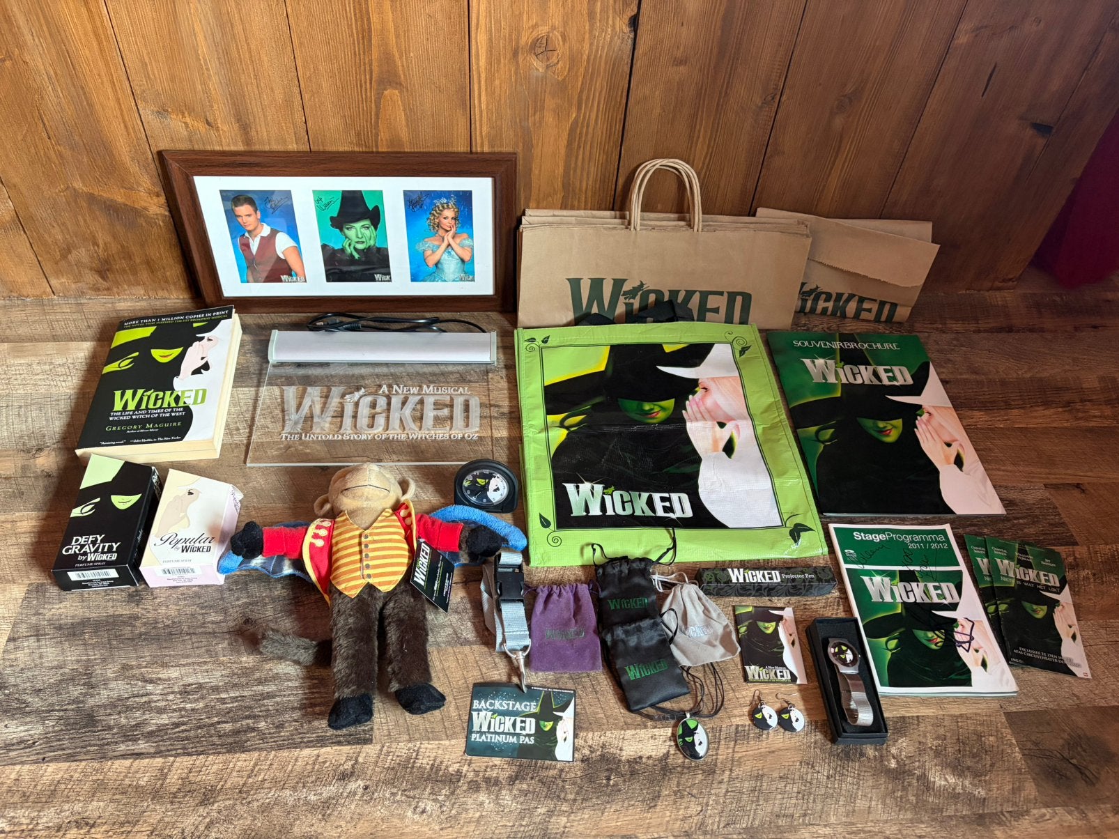 Wicked de Musical spullen, Ophalen
