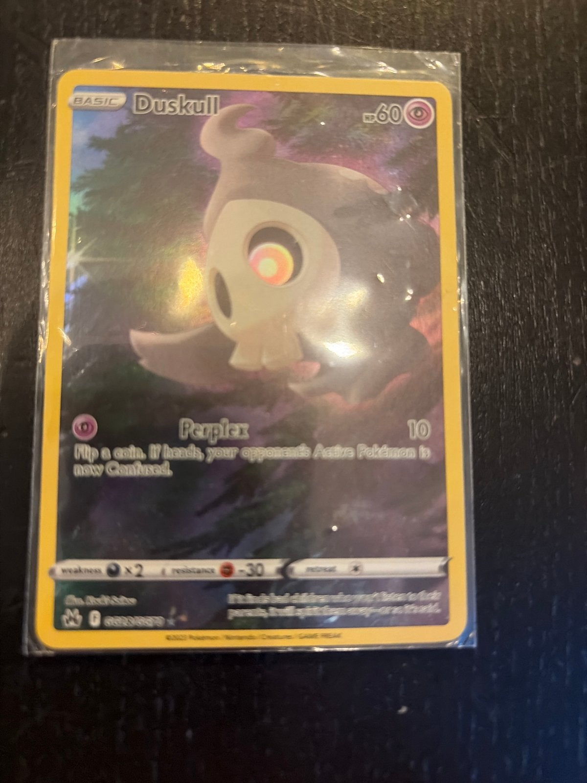 Duskull Pokémon kaart - Perplex - Zo goed als nieuw, Ophalen of Verzenden, Zo goed als nieuw, Losse kaart