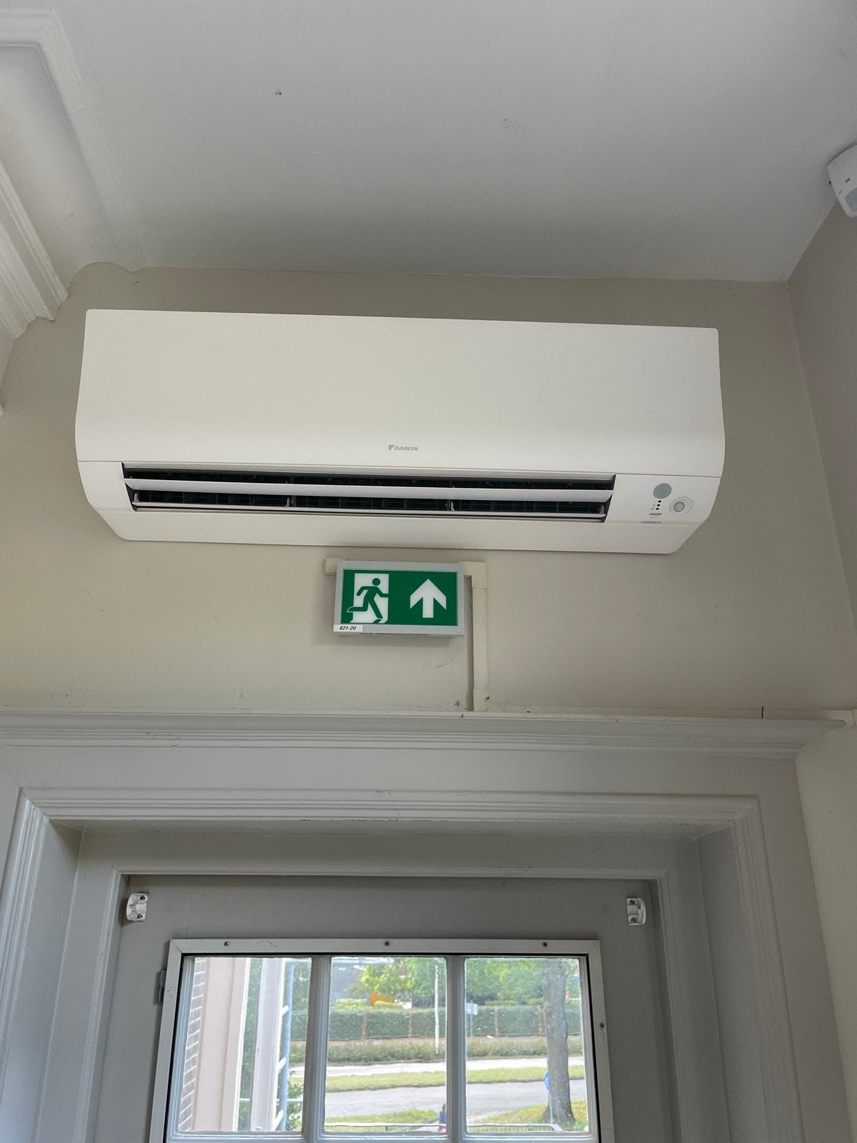 Daikin airco  9KW, Ophalen, Gebruikt, 3 snelheden of meer, Koelen en Ontvochtigen