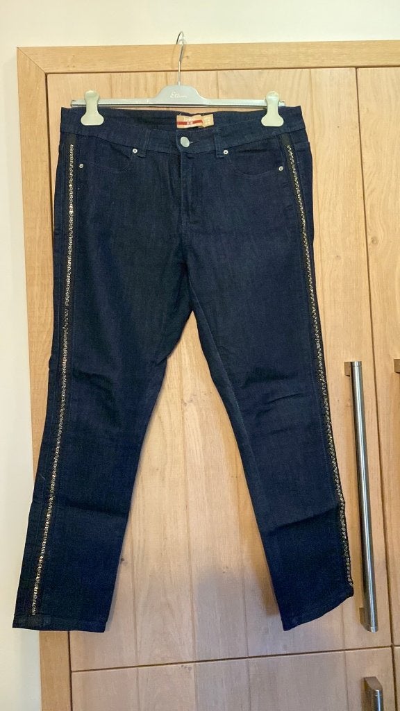 Jeans Spijkerbroek Maat 42 Merk Janina Demin Wear, Kleding | Dames, Spijkerbroeken en Jeans, Blauw, Ophalen of Verzenden, Zo goed als nieuw
