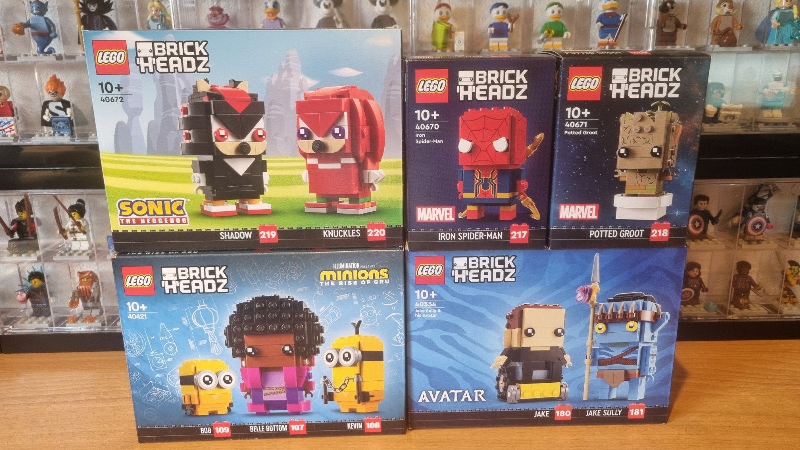 Diversen Lego Brickheadz, Ophalen, BrickHeadz, Lego, Nieuw