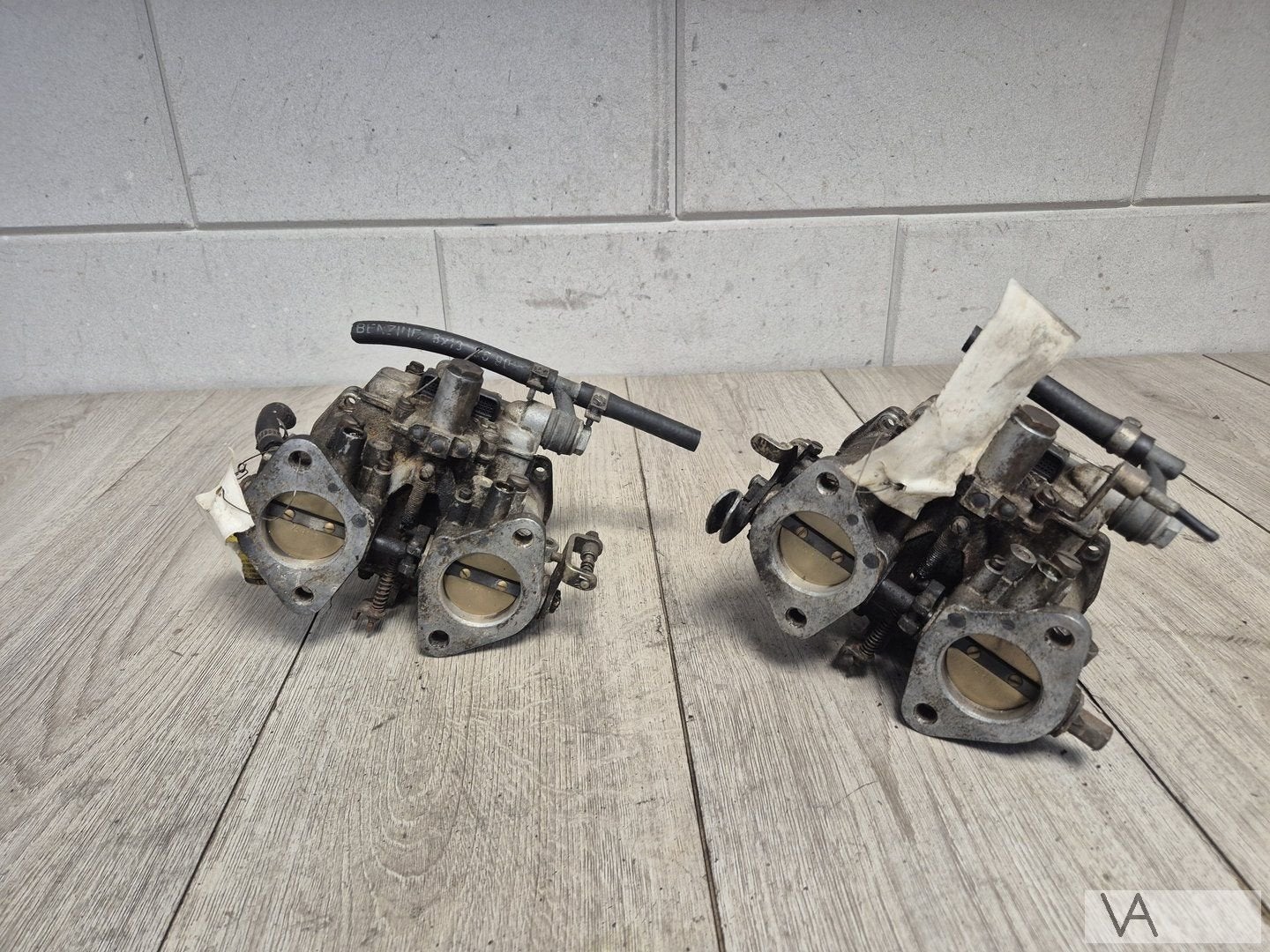 Carburateur set van Alfa Romeo 75 1.8 Nord Dellorto DHLA40, Gebruikt, -, -, Ophalen of Verzenden