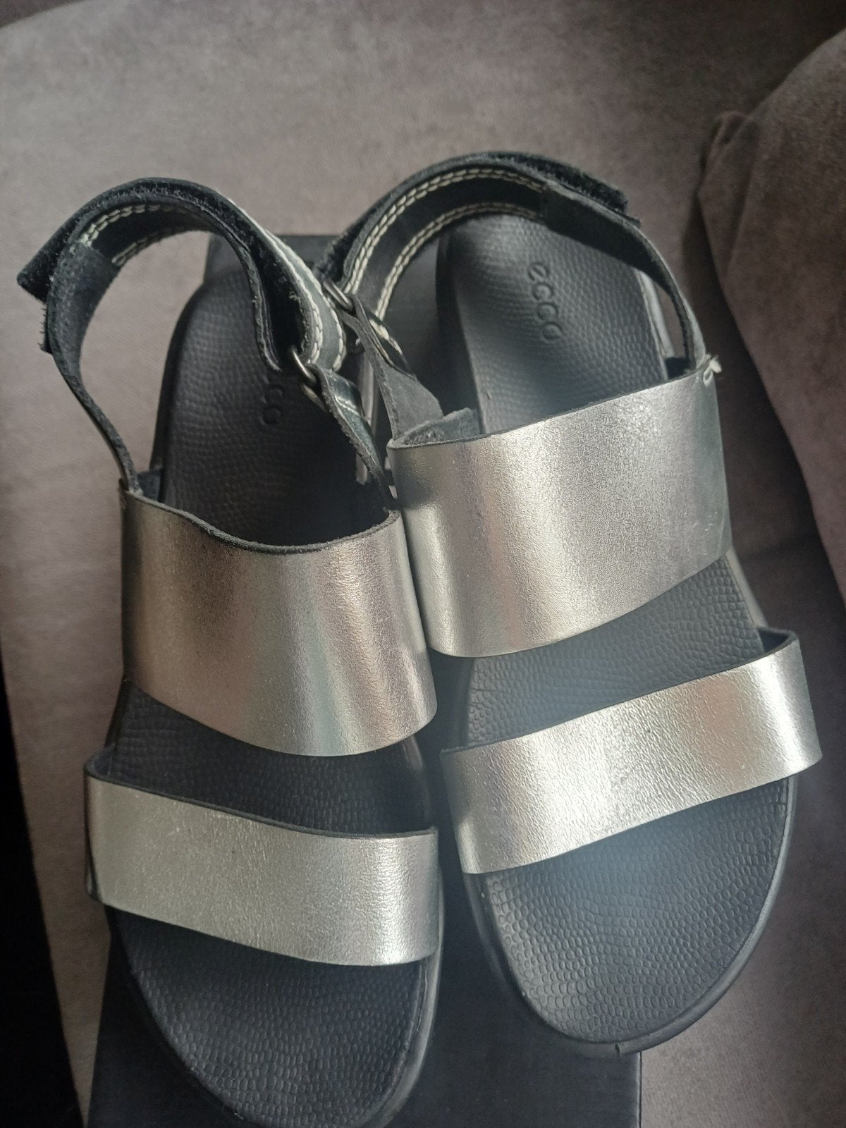 Ecco sandalen maat 36, Ecco, Overige kleuren, Gedragen, Sandalen of Muiltjes