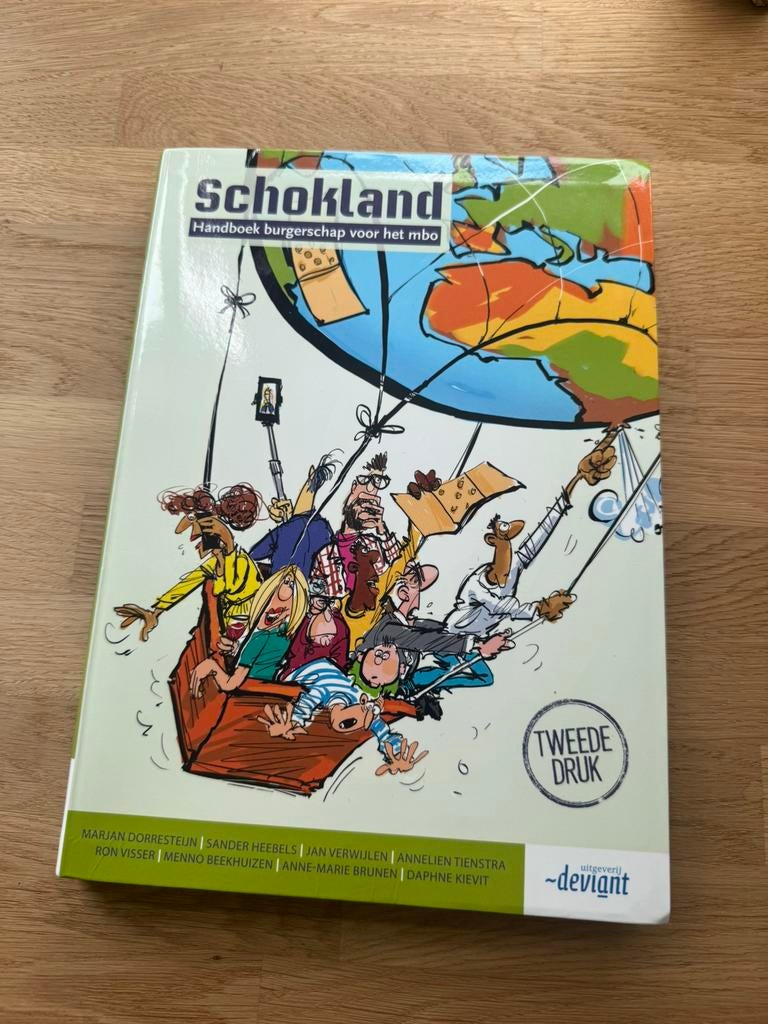 Schokland Handboek Burgerschap voor mbo, Boeken, Schoolboeken, Verzenden, Zo goed als nieuw, Overige niveaus