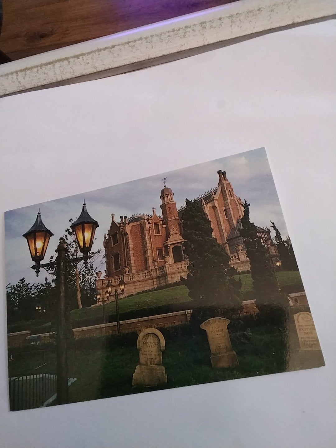 Tokyo Disneyland Haunted Mansion Ansichtkaart, Ophalen of Verzenden, 1980 tot heden, Ongelopen