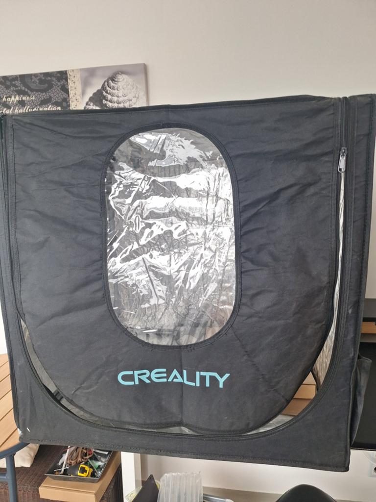 Printer tent, Ophalen