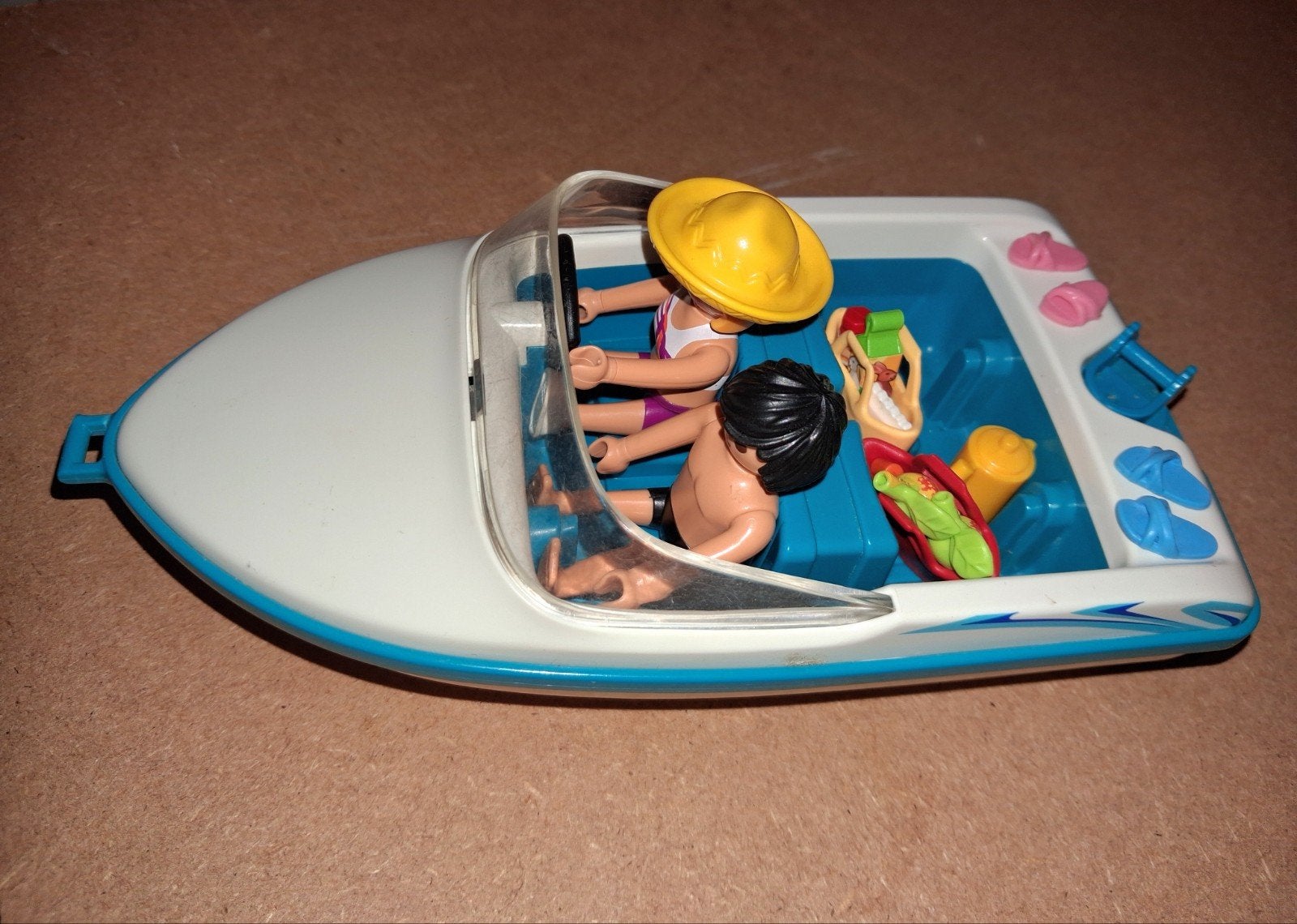 Playmobil Speedboot met Figuren en Accessoires, Ophalen of Verzenden, Jongen of Meisje