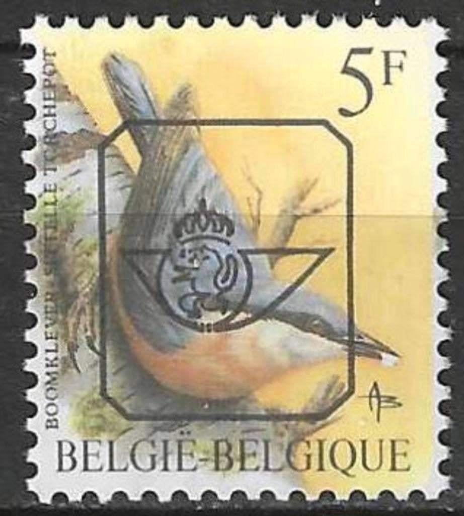 Belgie 1988 - OBP 826pre - Boomklever - 5 F. (ZG), Verzenden, Postfris, Voertuigen