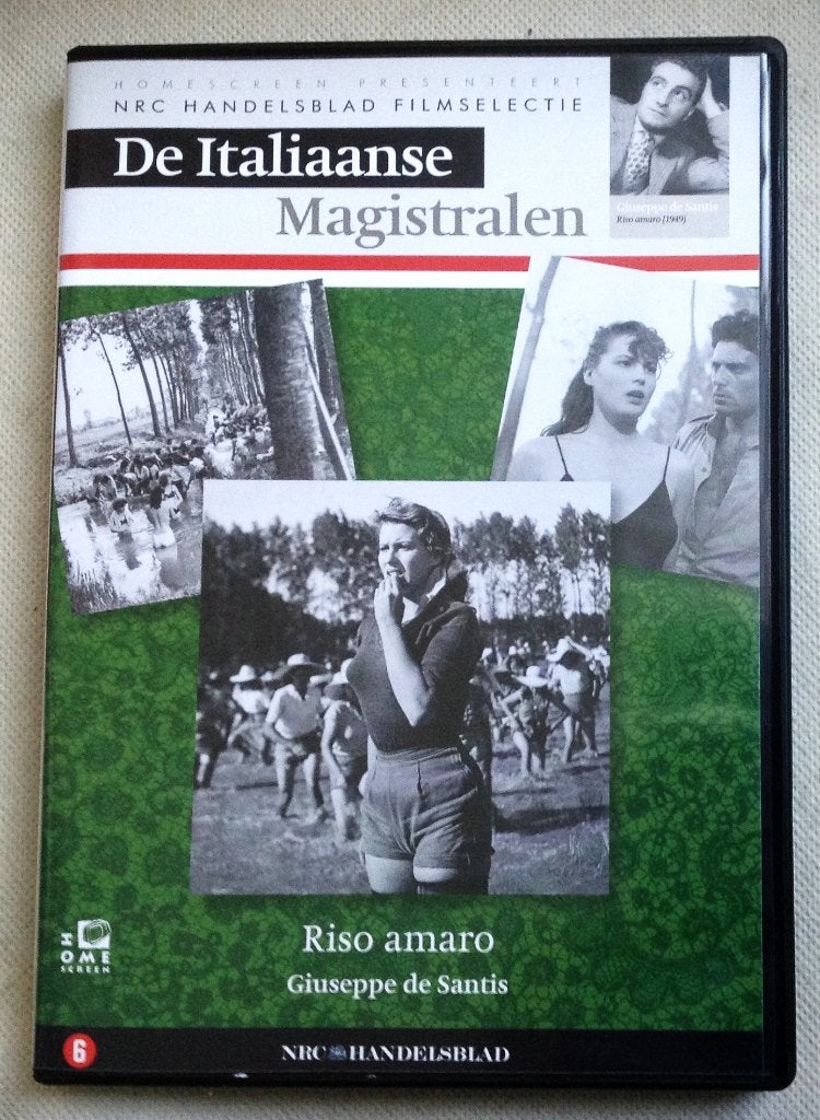 Riso Amaro Bittere Rijst Giuseppe De Santis Silvana Mangano, Vanaf 6 jaar, Verzenden, Gebruikt, Italië