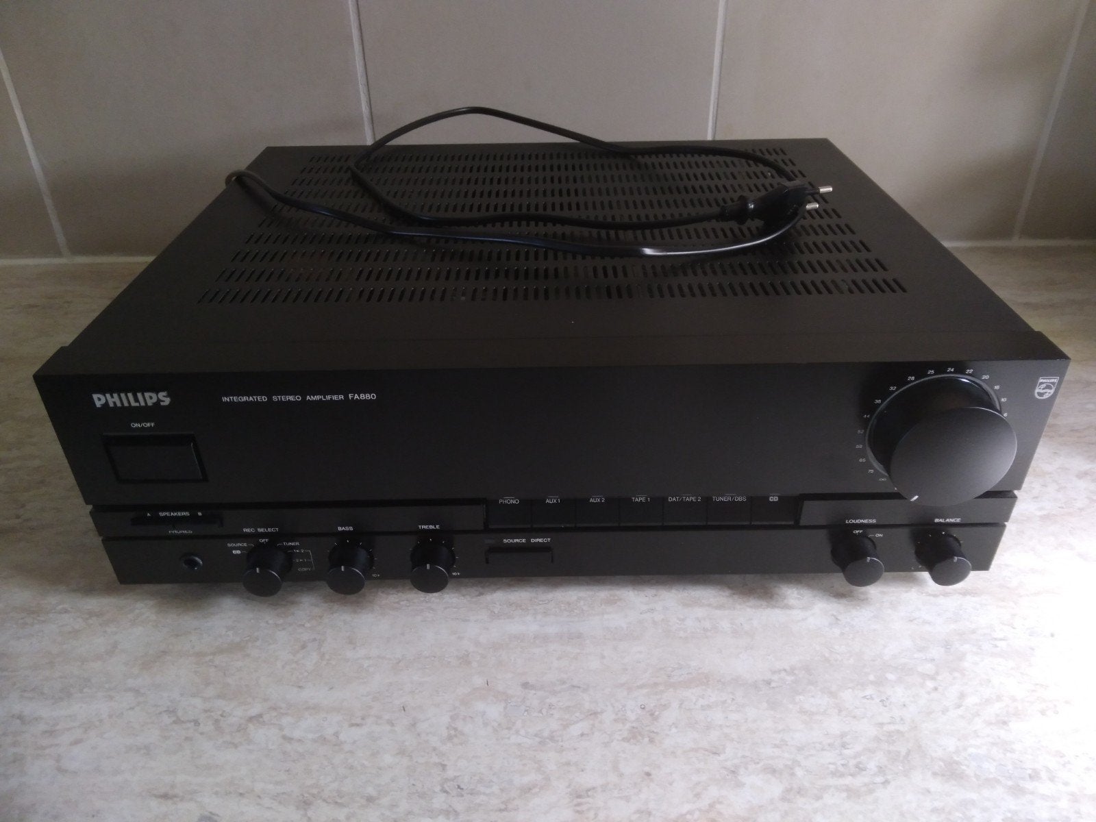 Phillips versterker FA880 zwart, Ophalen, Overige merken