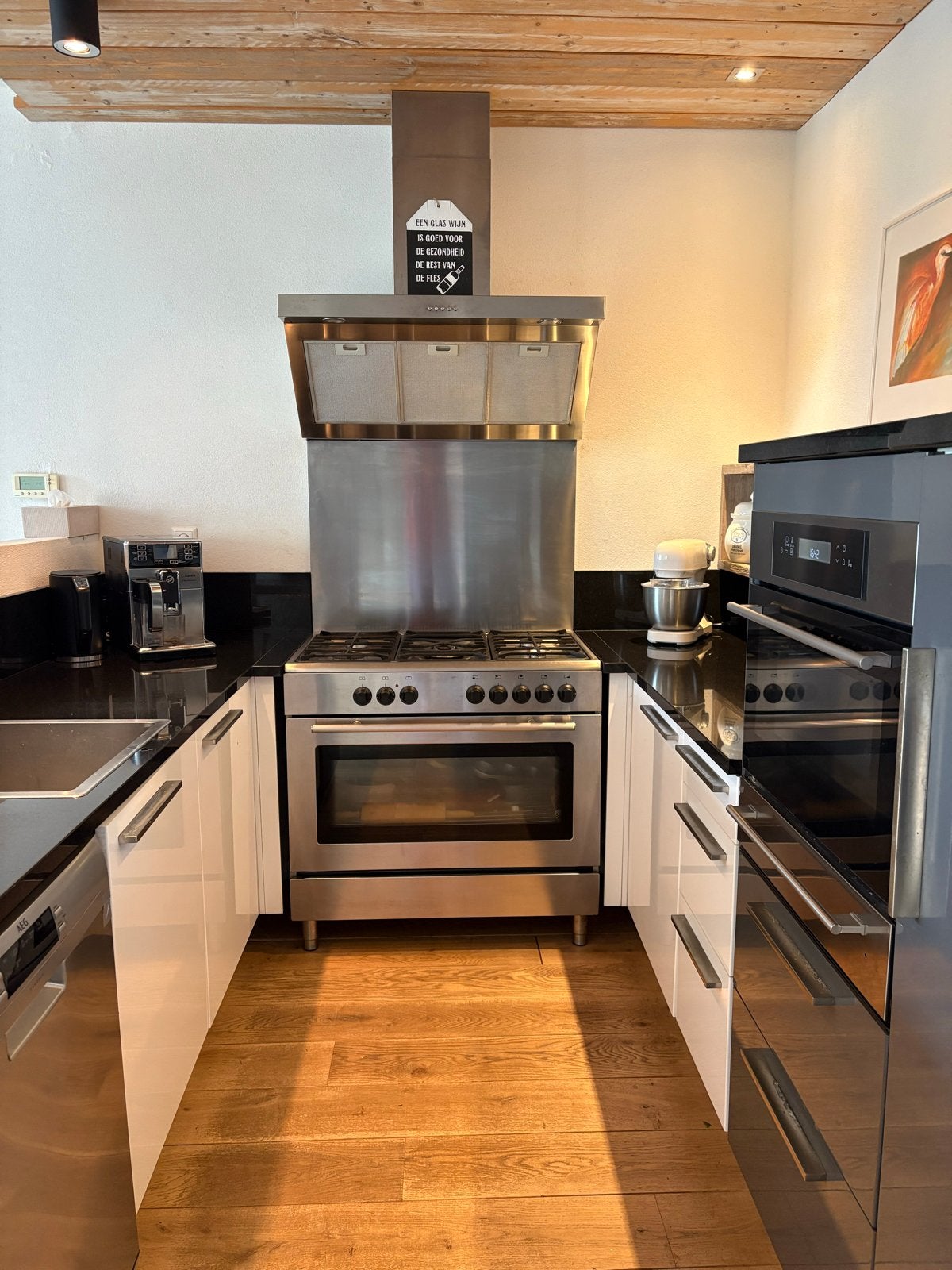 Complete Keuken met Apparatuur: Combi, Vaatwasser, Koelkast, Ophalen, Gebruikt, U-keuken, Overige kleuren