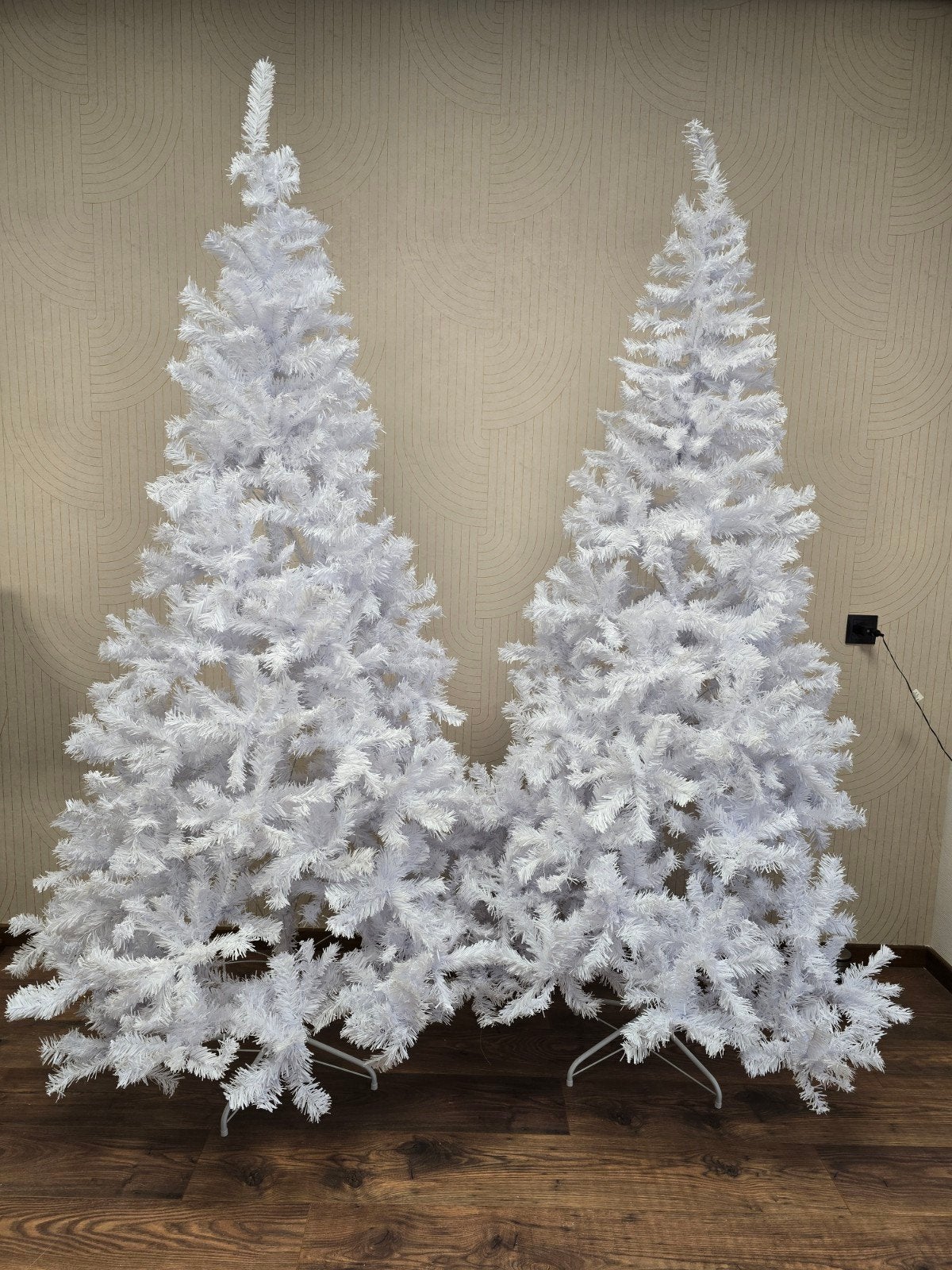 kerstbomen 2 stuks wit, Diversen, Ophalen, Nieuw