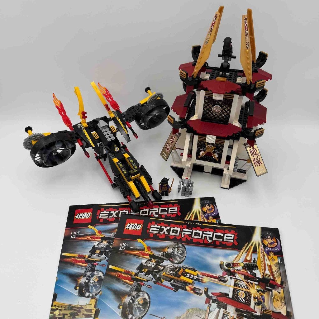 Lego Set 8107 Fight for the Golden Tower - Compleet & ZGAN, Compleet, Overige thema's, Lego, Ophalen of Verzenden