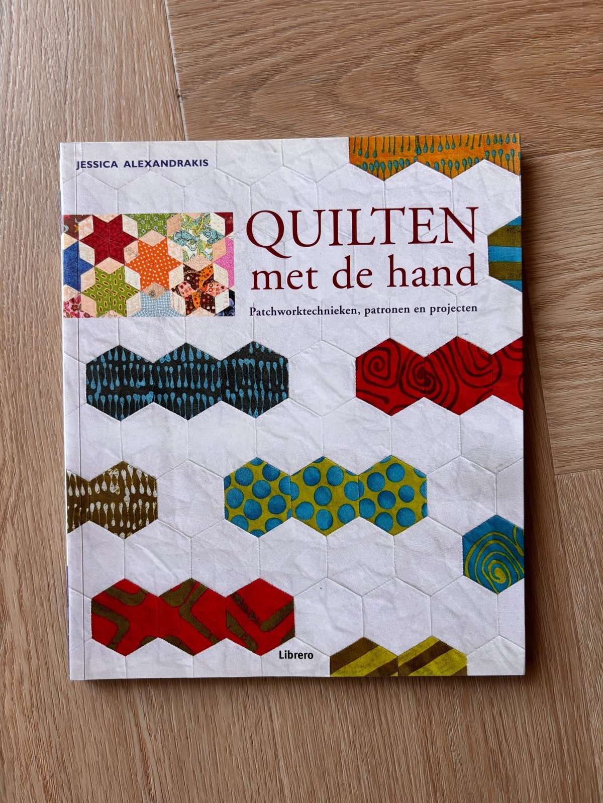 Zo goed als nieuw!  Boek Quilten met de hand, Ophalen of Verzenden, Zo goed als nieuw, Borduren en Naaien