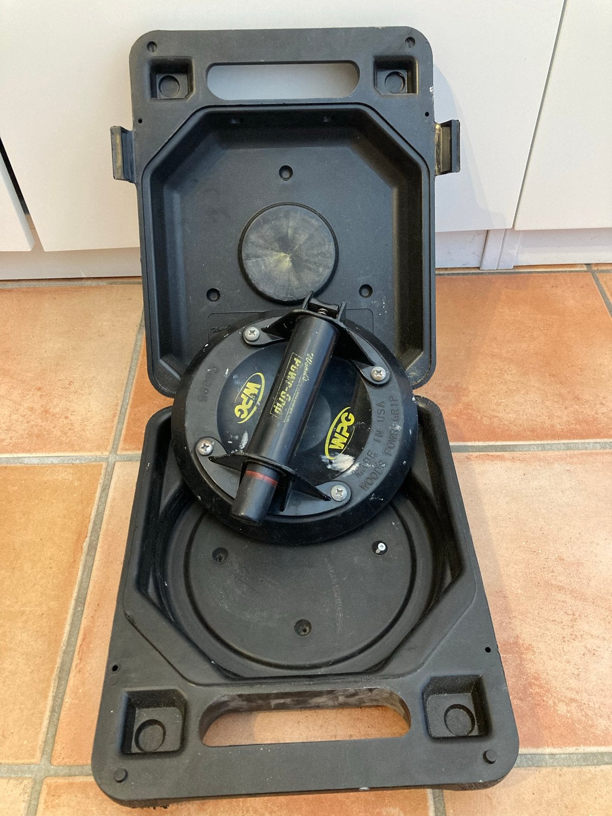 WPG Power-Grip vacuümzuignap in koffer, Doe-het-zelf en Verbouw, Ophalen of Verzenden, Gebruikt, Overige typen, Overige merken