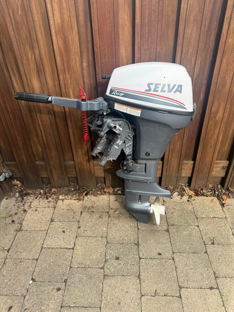 Yamaha/Selva 8PK buitenboordmotor 4 takt, Watersport en Boten, Buiten- en Binnenboordmotoren, Ophalen, Gebruikt, 5 tot 10 pk, Viertaktmotor