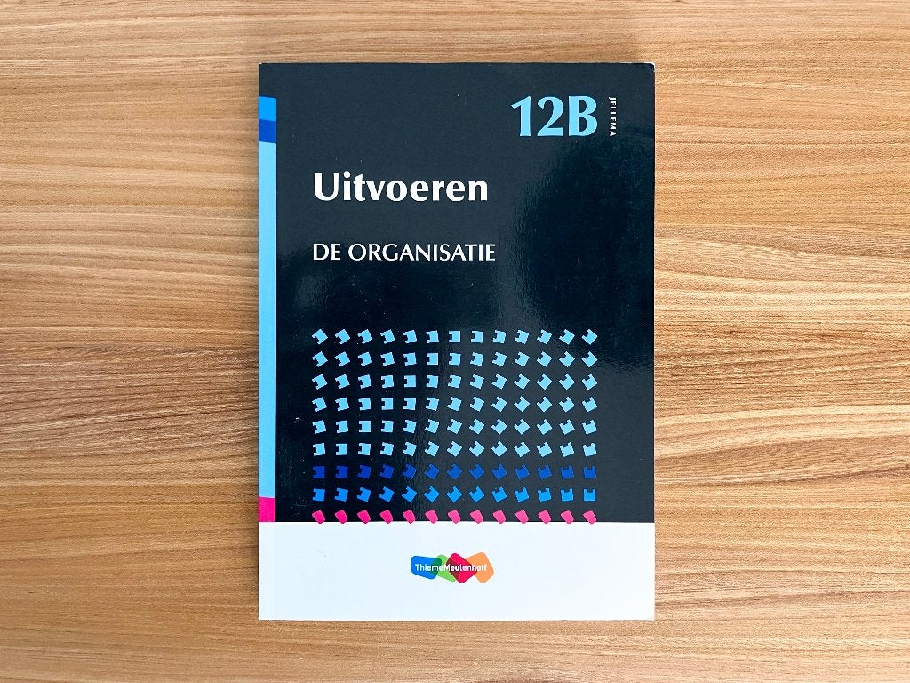Jellema 12B Uitvoering De Organisatie 9789006951776, Boeken, Verzenden, Beta, Zo goed als nieuw, HBO