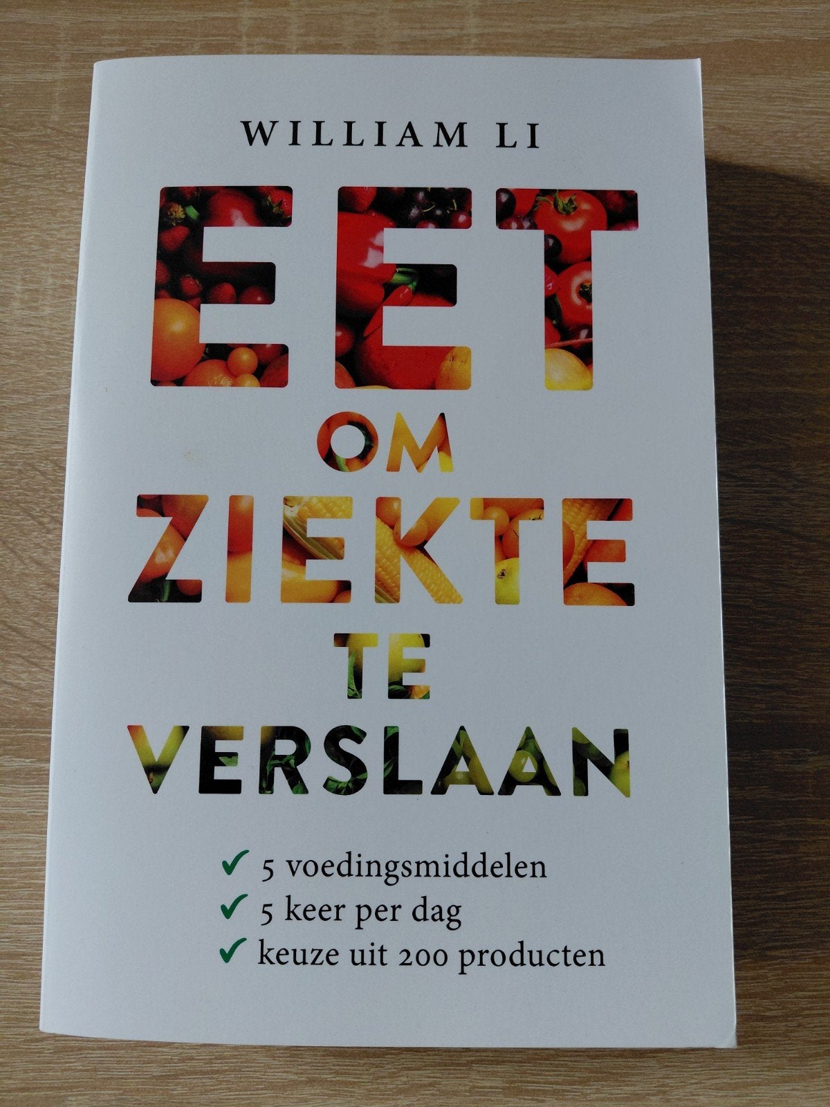 William Li - Eet om ziekte te verslaan, Boeken, Ophalen of Verzenden, Zo goed als nieuw, William Li