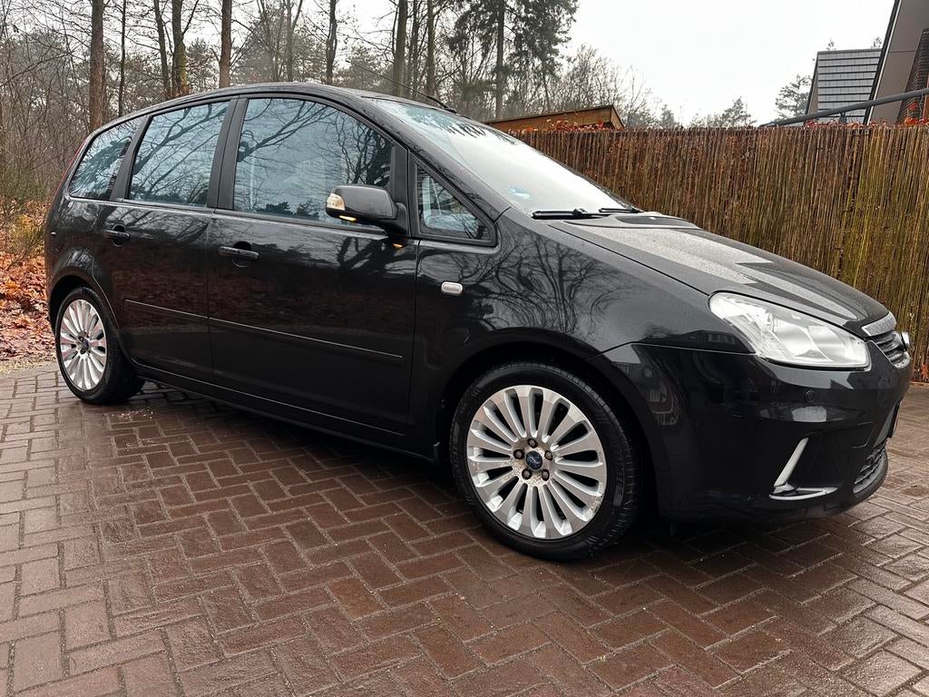 Ford C-Max 1.6-16V Titanium 2009 Clima/Cruise/Pdc/Trekh/Apk, Voorwielaandrijving, Stof, Zwart, 4 cilinders