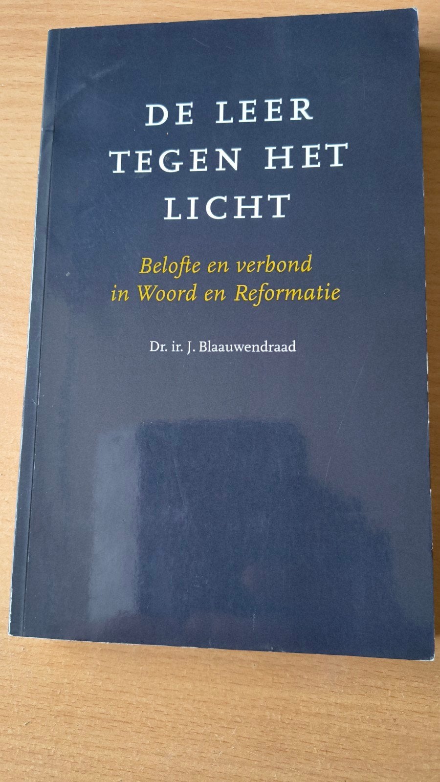 De leer tegen het licht. Dr.Ir J Blauwendraad, Christendom | Protestants, Ophalen of Verzenden, Zo goed als nieuw, Dr.Ir J Blauwendraad