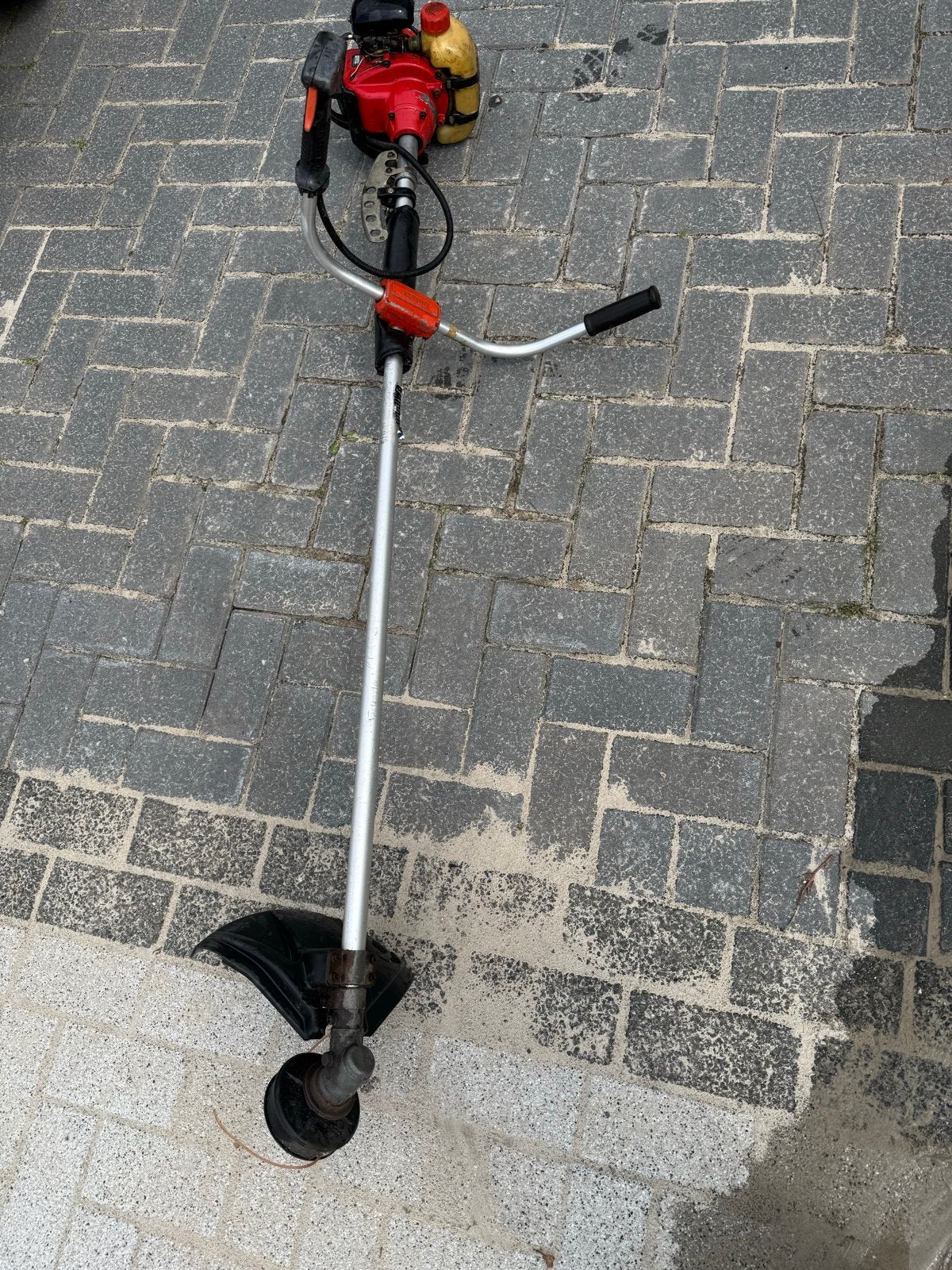 Benzine bosmaaier - Gebruikt maar functioneel, Ophalen, Gebruikt, 30 tot 50 cm, Benzine