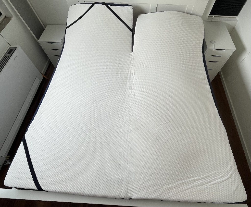 Matt Sleeps topper splittopper 180x220, Ophalen, Tweepersoons, Zo goed als nieuw, Matras