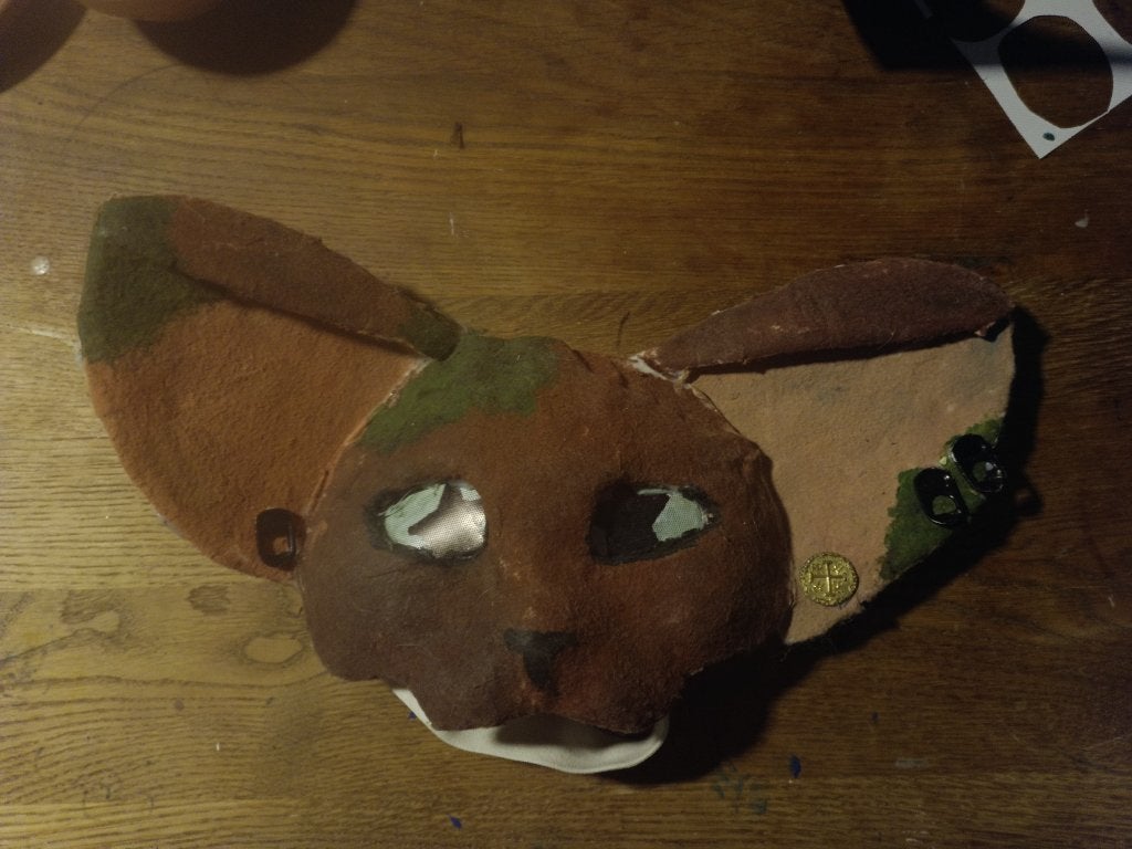 Therian / furry masker, Ophalen of Verzenden, Zo goed als nieuw