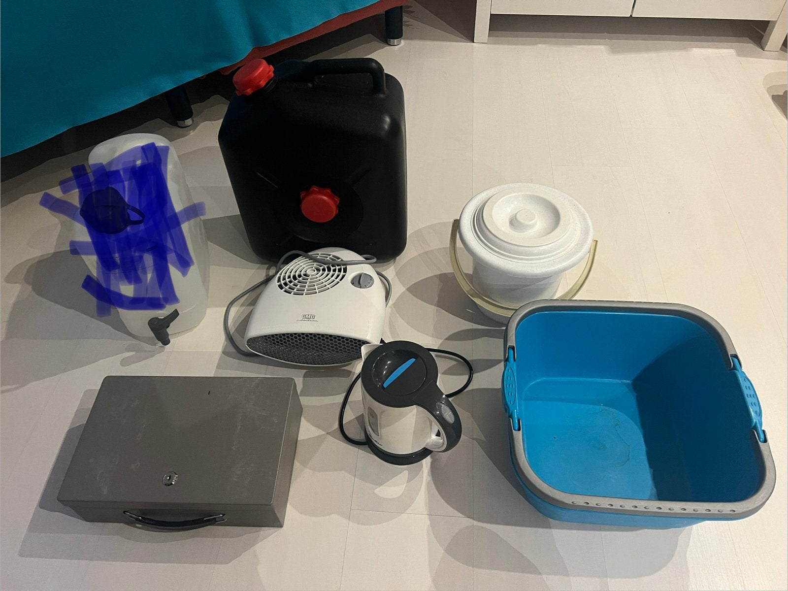 Kampeerspullen, diverse items, Ophalen of Verzenden, Gebruikt