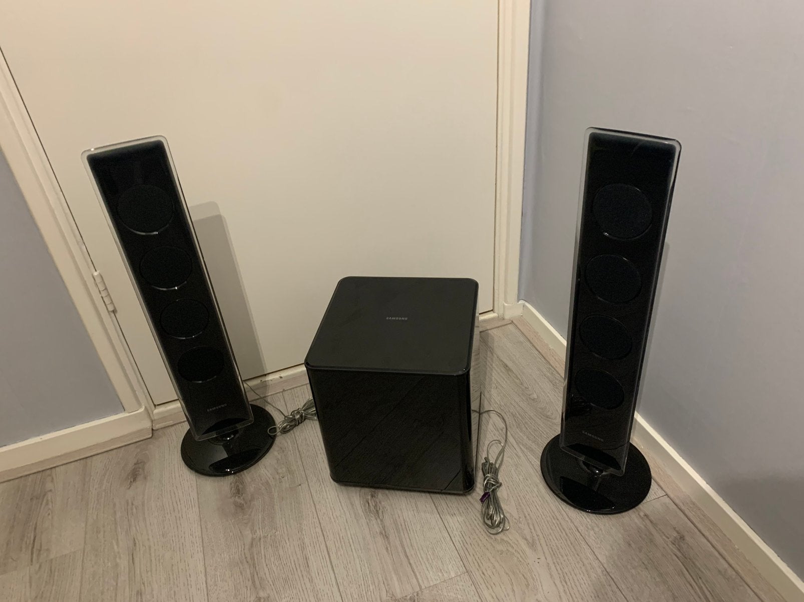 Mooie samsung surround set speakers+subwoofer, Overige systemen, Zo goed als nieuw, Overige spelers, Ophalen