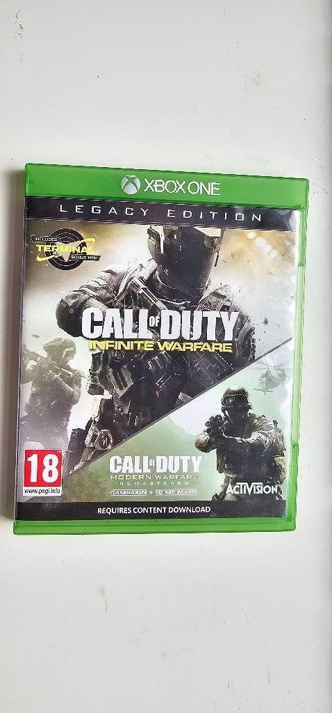 Call of Duty Infinite Warfare Legacy Edition Xbox  One, Spelcomputers en Games, Games | Xbox One, Gebruikt, Vanaf 18 jaar, Shooter