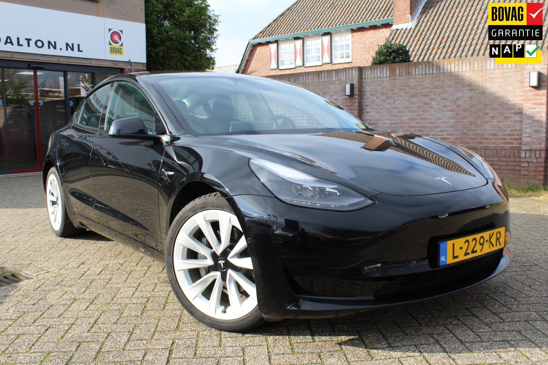 Tesla Model 3 RWD Plus 60 kWh SOH 92,9 % 19"LMV / WARMTEPOMP, Auto's, Automaat, 238 pk, Achterwielaandrijving, Gebruikt